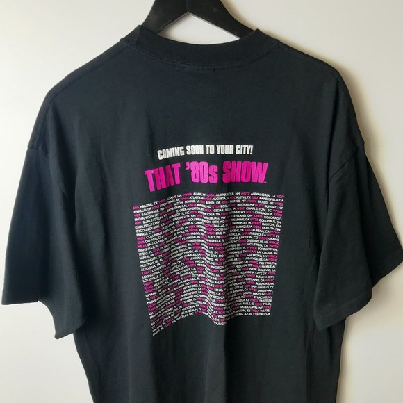 Vintage Y2K That '80s Show T Shirt Adult Black XL Extra Large American Sitcom - Picture 6 of 16